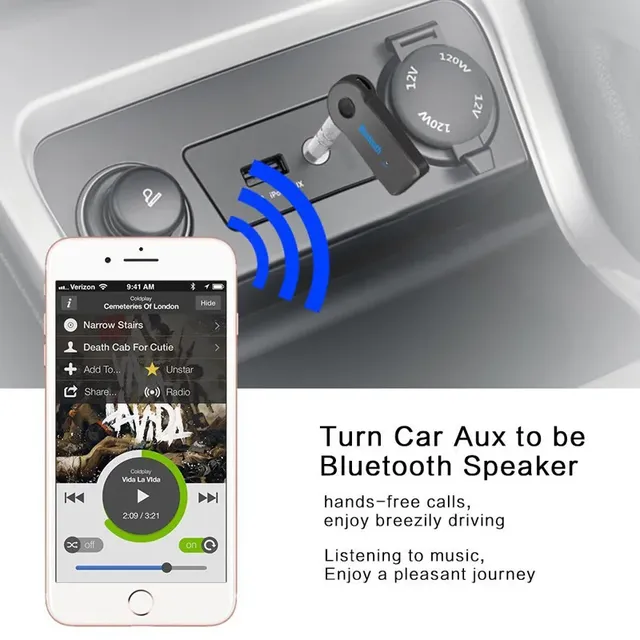 2 en 1 sans fil Bluetooth 5.0 récepteur 3.5mm jack pour… – vue 2
