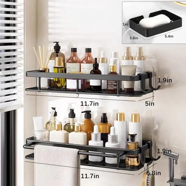 Étagère de salle de bain – vue 3