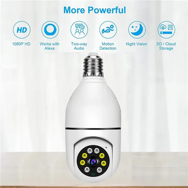 Caméra de permission Wifi Inda Bulb – vue 3