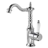 Robinets de lavabo grue en laiton de couleur Antique – vue 7