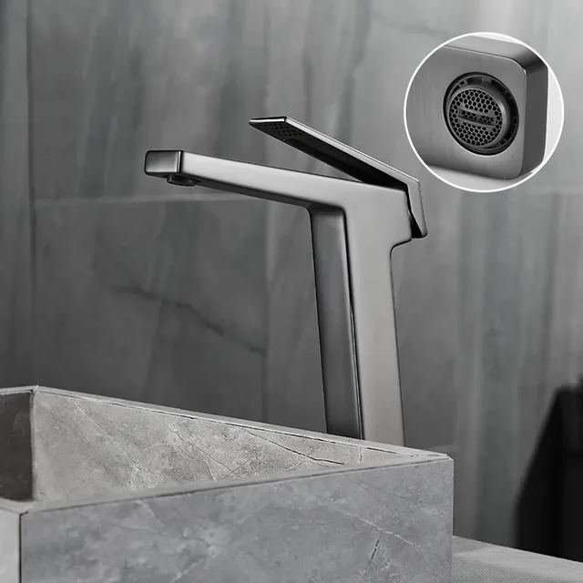 Mitigeur lavabo monocommande monotrou bec cascade jet… – vue 3