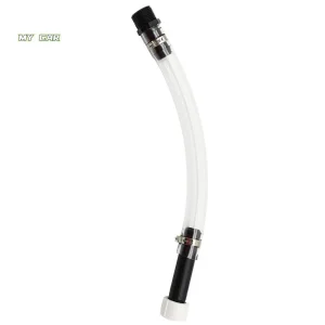 Tuyau de remplissage de carburant de course Flexible, accessoires de voiture, Tube d&rsquo;huile Transparent et Durable de 14 pouces, Kit de cintreuse sans fuite, remplissage de voiture