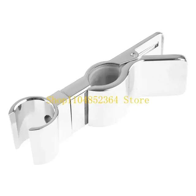 Support douchette coulissant mural chromé miroir… – vue 4