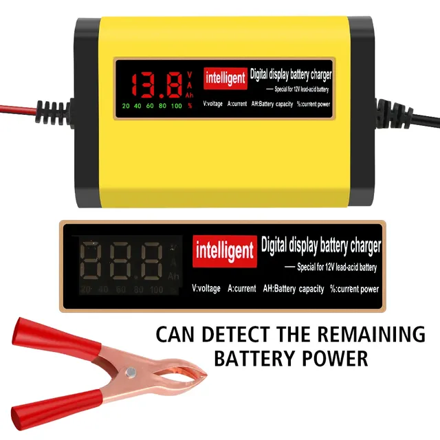 Chargeur batterie 12V 2A intelligent trois étapes… – vue 3