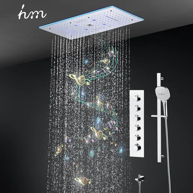 Hm-Système de douche à LED avec musique de haute qualité – vue 2