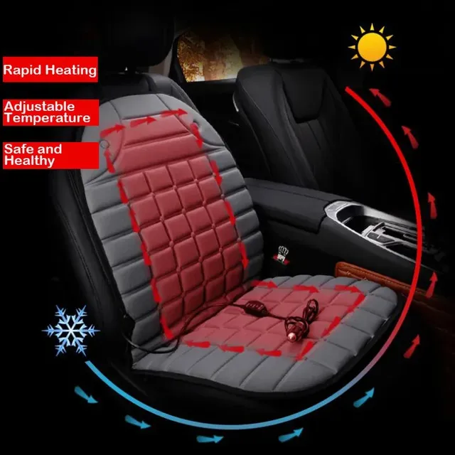 EAFC 12V coussin chauffant de voiture coussin de siège… – vue 3