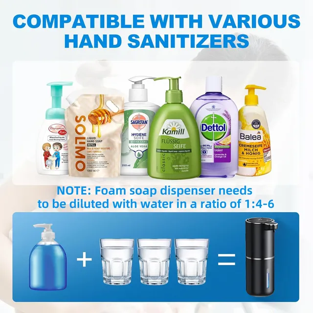 Nouveau distributeur de savon capteur sans contact… – vue 3