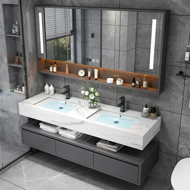 Lavabo en bois Intelligent – vue 4