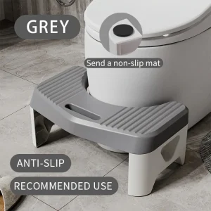Tabouret de siège de toilette portable pour adultes, tabouret de squat, accessoires pour la maison, perfecNon-ald