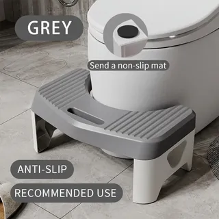 Repose pieds toilettes squat ergonomique incurvé plastique pliable…