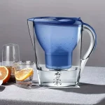 Filtre à eau domestique portable, supporter ficateur d&rsquo;eau, bouilloire avec filtre 152, charbon actif précieux, bouilloire pour boire, 3,5 L