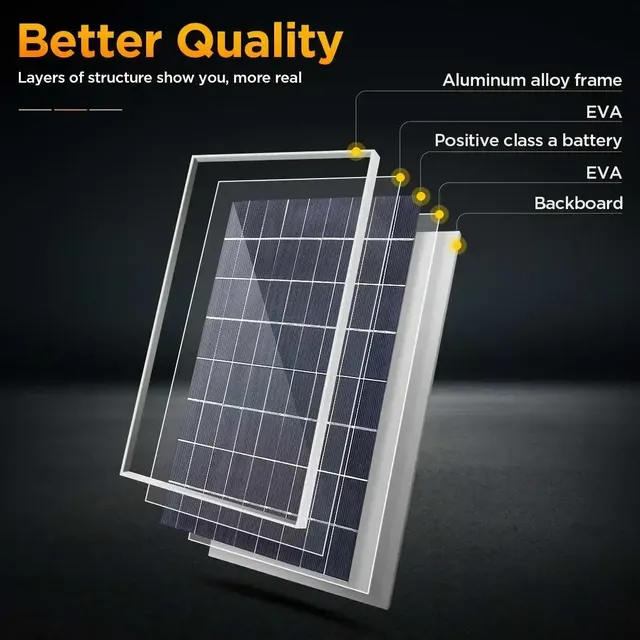 1000w 500w panneau solaire 12v panneau solaire… – vue 4