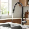 Robinet de cuisine extractible en acier inoxydable – vue 2