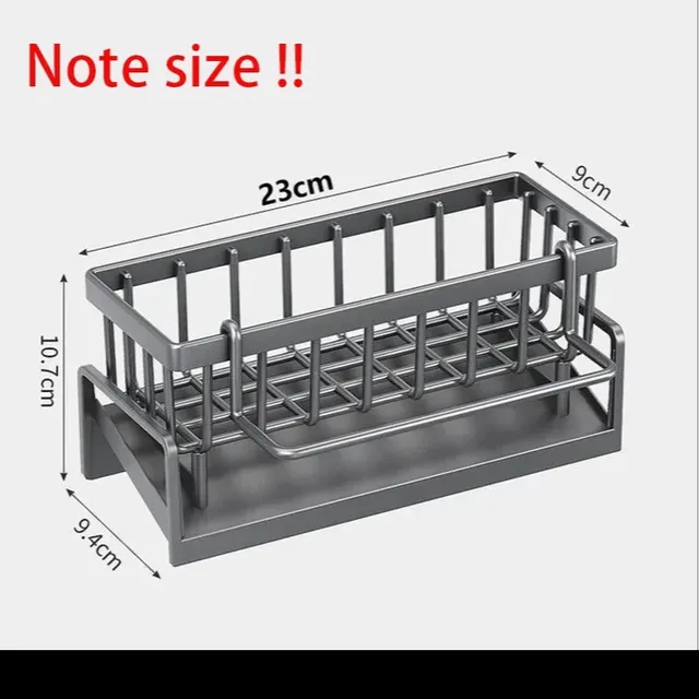 Organiseur évier cuisine rangement éponges brosses… – vue 6
