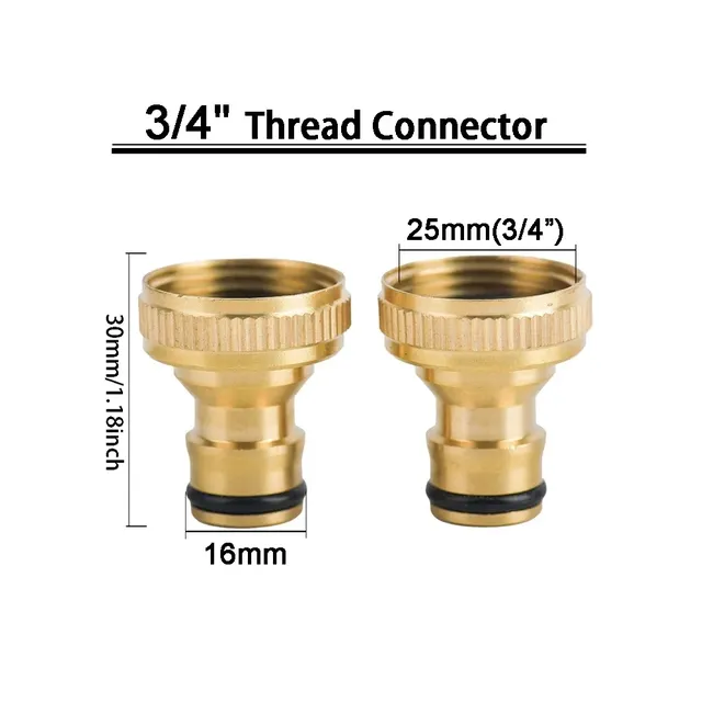 Connecteur de robinet fileté – vue 3