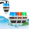 Filtre de robinet purificateur de couleur unie Simple, cuisine, économie d’eau, barboteur, buse de Filtration au charbon actif, filtres de nettoyage Filtre de robinet purificateur de couleur unie Simple, cuisine, économie d’eau, barboteur, buse de Filtration au charbon actif, filtres de nettoyage
