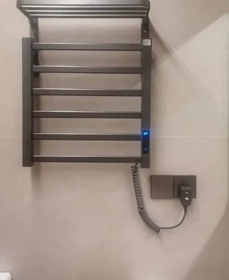 Chauffe serviette mural électrique intelligent quatre… – vue 3