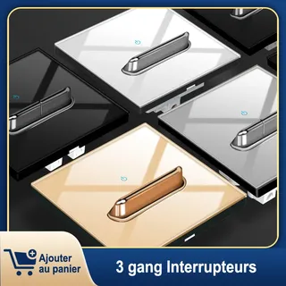 YINKA Accueil interrupteur de lampe électrique prise de courant double…