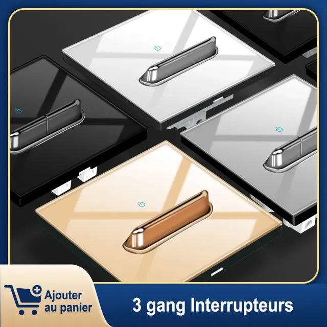 YINKA Accueil interrupteur de lampe électrique prise de…