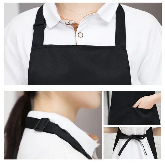 Tablier de cuisine à l'huile imperméable tabliers de… – vue 6