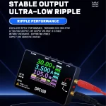 Alimentation réglable 100W 30V 5A, alimentation numérique Portable, Protection Multiple, onde basse température, haute efficacité avec