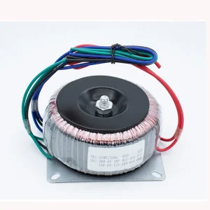 transformateur torique 300W primaire 220V secondaires 38V 12V multiples tensions bobinage cuivre isolé plateau fixation métallique écrou central six fils transformateur torique 300W primaire 220V secondaires 38V 12V multiples tensions bobinage cuivre isolé plateau fixation métallique écrou central six fils