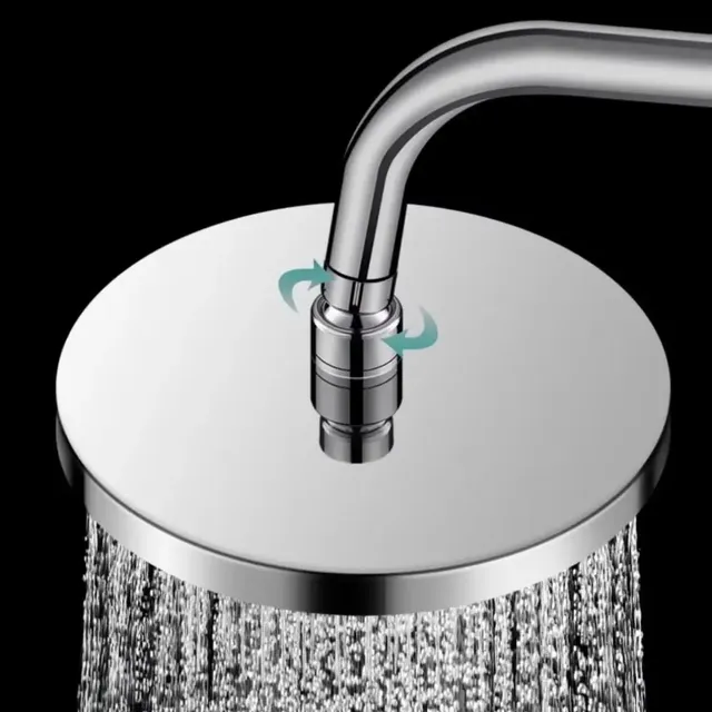 Grande pomme de douche pressurisée de 9 pouces – vue 3