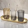 Support brosse dents gobelet rince bouche acrylique… – vue 5