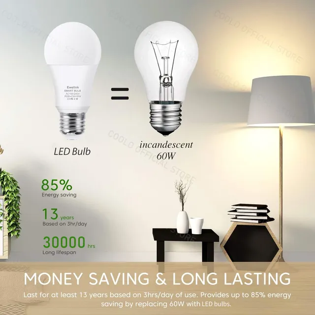 EWelink Zigbee WiFi ampoule LED intelligente lampes 15W… – vue 4