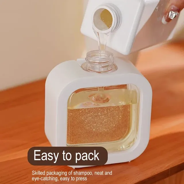 Distributeur de savon liquide blanc 300/500ML – vue 4