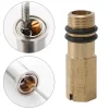 Bouchon d&rsquo;obturation M10 pour robinet froid et chaud, trou de robinet en laiton, fixation de cuisine convertie, embout de tuyau Flexible, cuisine