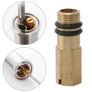 Bouchon d&rsquo;obturation M10 pour robinet froid et chaud, trou de robinet en laiton, fixation de cuisine convertie, embout de tuyau Flexible, cuisine