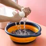 Bassin pliable portable plastique silicone voyage… – vue 2