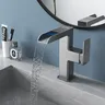 Robinet de lavabo cascade lumière LED température… – vue 5