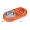 Bol Double pour chien avec tapis en Silicone – vue 6