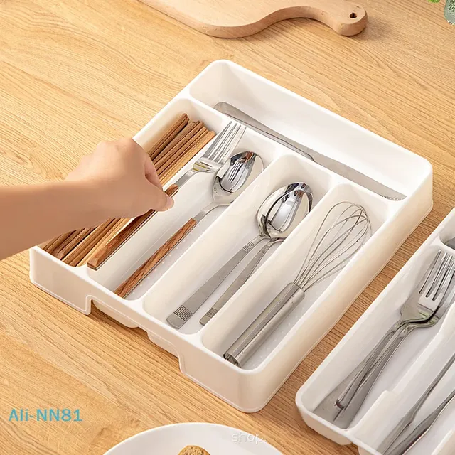 【N】 4/5 compartiments organisateur de couverts tiroir… – vue 4