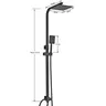 Ensemble de robinets de douche de salle de bains – vue 2
