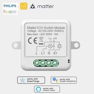 Smart Matter-Disjoncteur à ampoule, WiFi, 1 CH, Swtich Tech, DIY, App Remoter, Support Homekit, Siri, Google Home, Alexa Voice Assistant Smart Matter-Disjoncteur à ampoule, WiFi, 1 CH, Swtich Tech, DIY, App Remoter, Support Homekit, Siri, Google Home, Alexa Voice Assistant