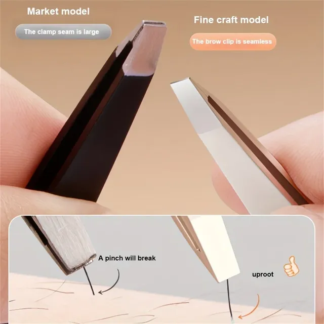 30X Magnifying Hand Held Mirror with Tweezers – vue 2