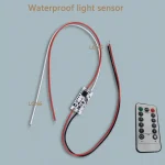 Capteur de lumière solaire intelligent, interrupteur extérieur IP66, étanche, marche/arrêt automatique pour la nuit et le jour