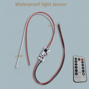Capteur de lumière solaire intelligent, interrupteur extérieur IP66, étanche, marche/arrêt automatique pour la nuit et le jour Capteur de lumière solaire intelligent, interrupteur extérieur IP66, étanche, marche/arrêt automatique pour la nuit et le jour