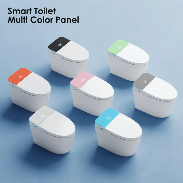 Toilette intelligente automatique sans bords compact… – vue 5