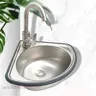 1 Pc Kitchen Sink Stainless Bathroom Basins Camper… – vue 1