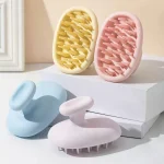 Peigne de Massage du cuir chevelu, brosse à shampoing Simple, peigne de lavage des cheveux, brosse de Massage corporel, brosse de bain-douche, outil de Salon de coiffure