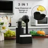 Distributeur de savon plat carré moderne avec… – vue 5