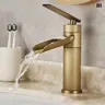 Robinets de lavabo robinet en laiton Antique salle de… – vue 4