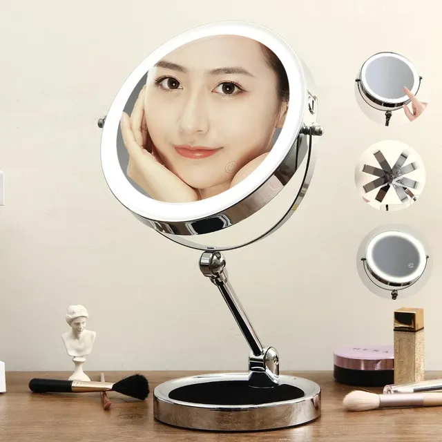 Miroir grossissant professionnel double face avec…