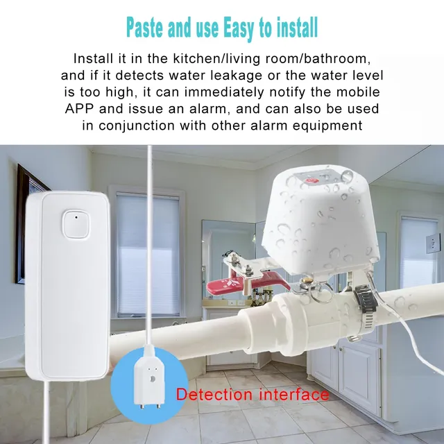 Vanne d'eau intelligente WiFi Tuya – vue 5