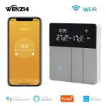 Thermostat de sol chaud Wifi, régulateur de température numérique pour le chauffage de l&rsquo;eau, chaudière à gaz électrique, Tuya Smart Life Alexa Home 220V