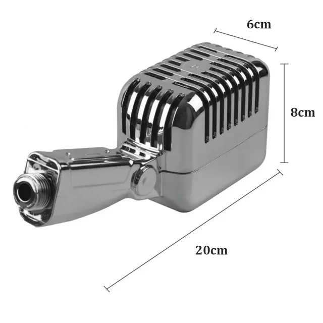 Pommeau de douche haute pression en forme de Microphone – vue 6